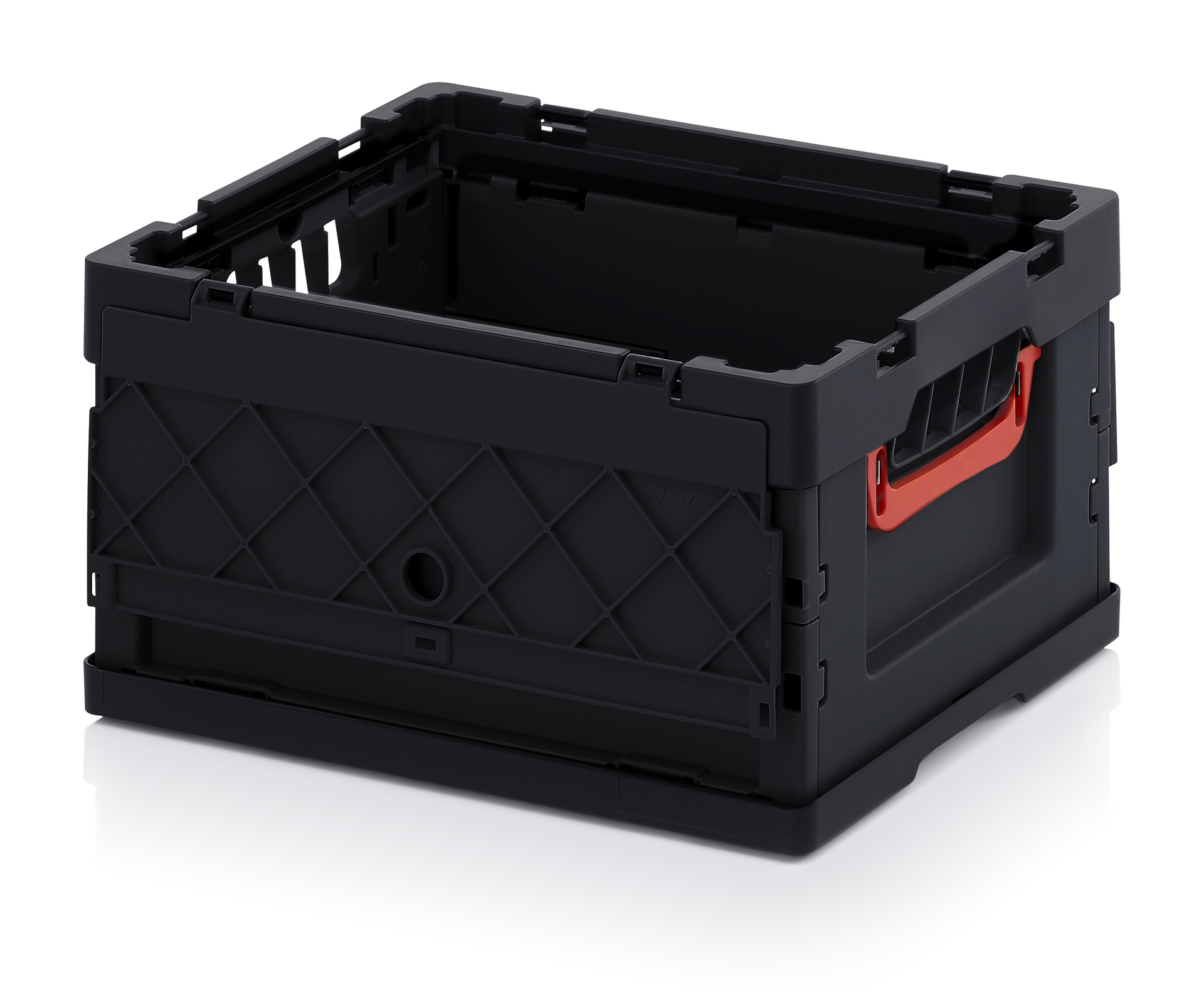 ESD FBD 43/22 Складной ящик ESD с крышкой 400x300x220 мм