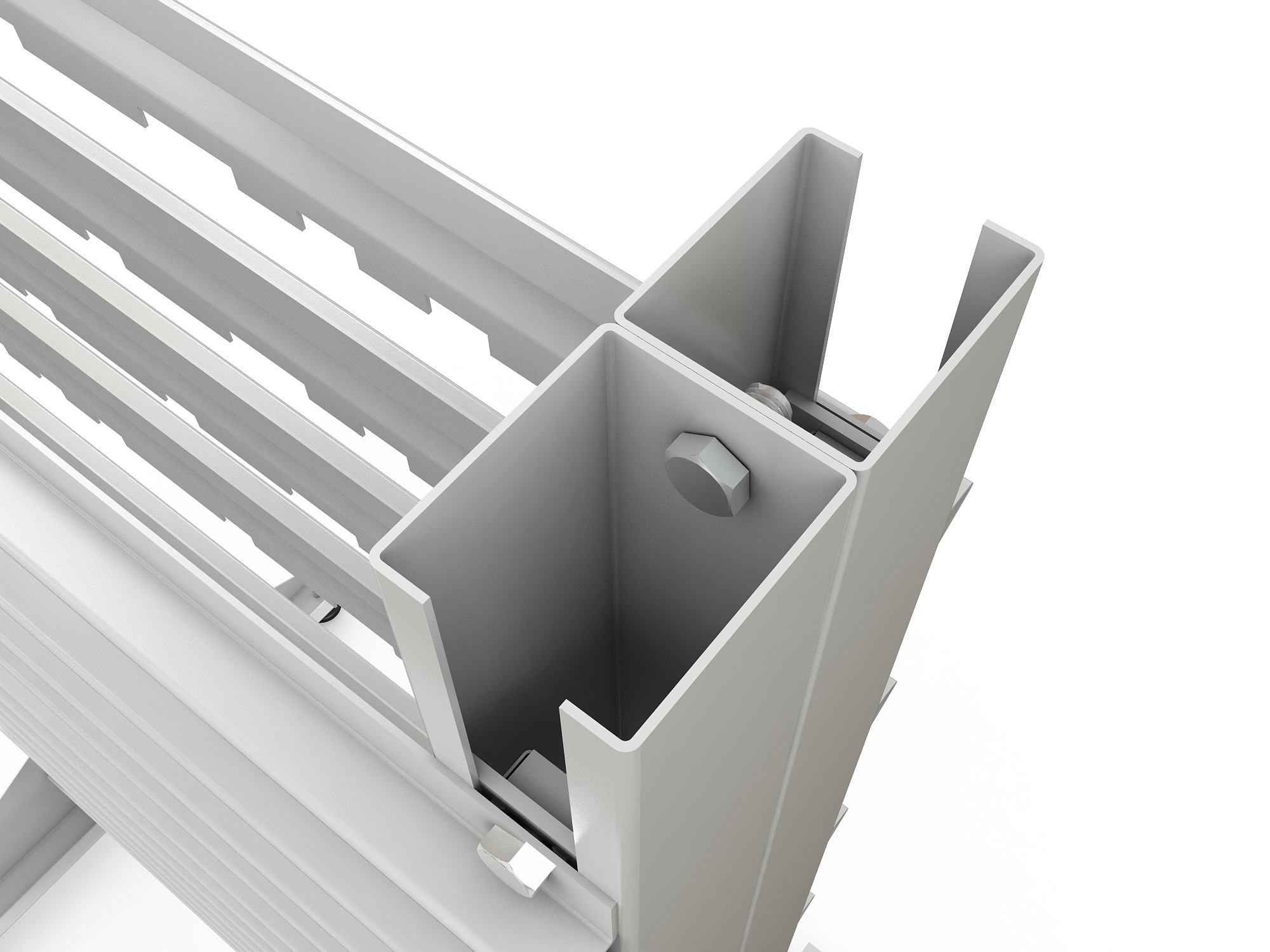 ER-00024026 Стеллаж для пластиковых лотков SORTEX двухсторонний 1500x1000x800.05