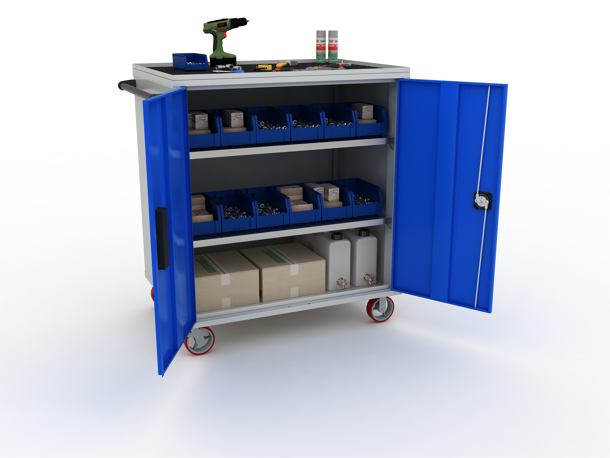 Тумба инструментальная ERGO XL 01.3