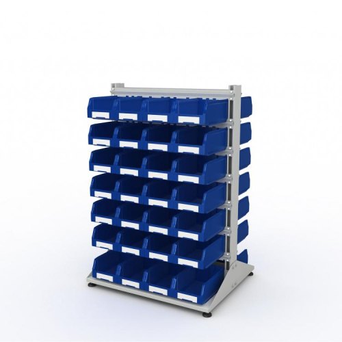 ER-00023962 Стеллаж для пластиковых лотков SORTEX двухсторонний 1500x1000x800.03