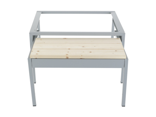 Подставка с выдвижной скамьей LS-21-50 ВСК 360x500x770 мм