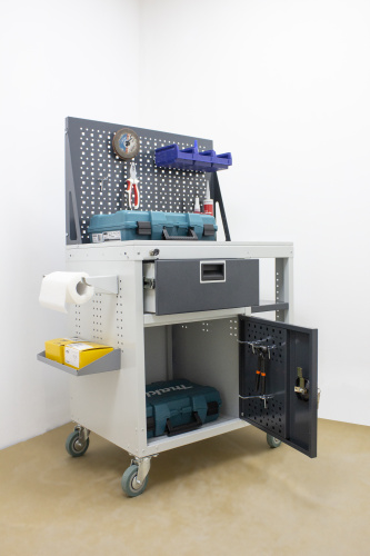 КГ057424 Тумба SMART 1-1М с лотком 815x740x500 мм